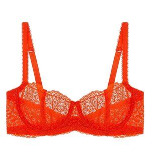 Journelle Allegra Balconette Bra | Tangerine 32F